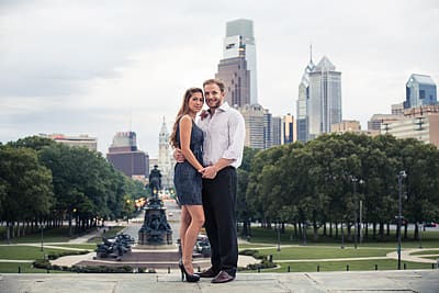 Deya and Matt | Philadelphia Engagement Session