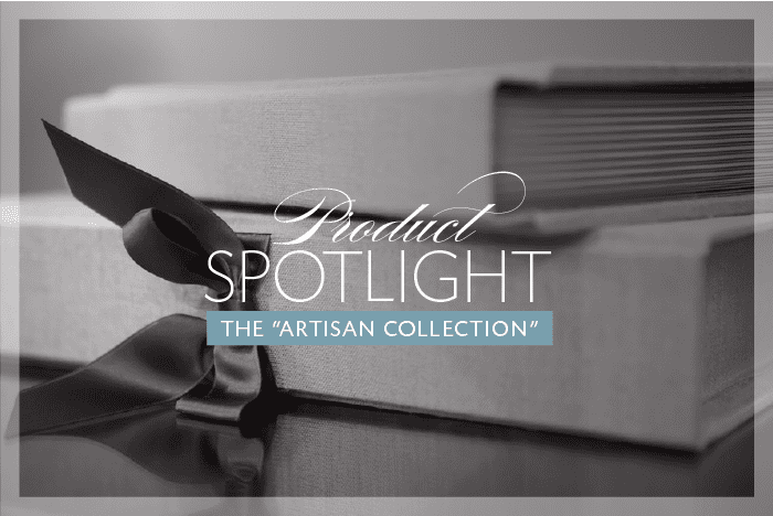 The “Artisan Collection” | English Linen with Plum Satin Ribbon by Cypress Albums