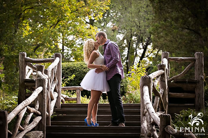 engagement session photos in Central Park, NYC