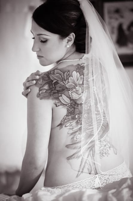 Tattoo Bridal Portrait