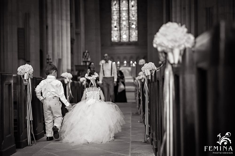 Bryn Athyn Cathedral wedding photography