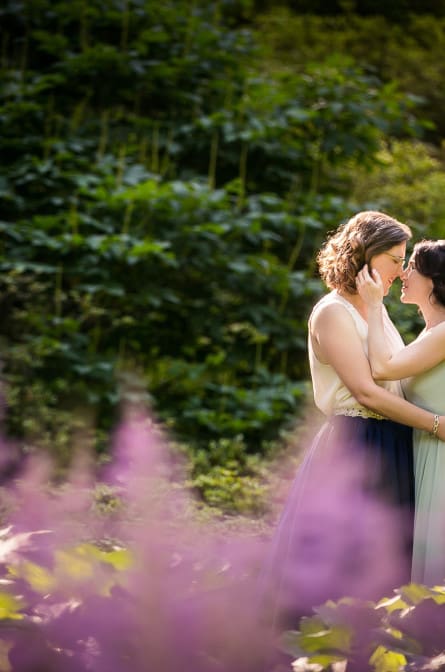 LGBT Wedding at New York Botanical Garden