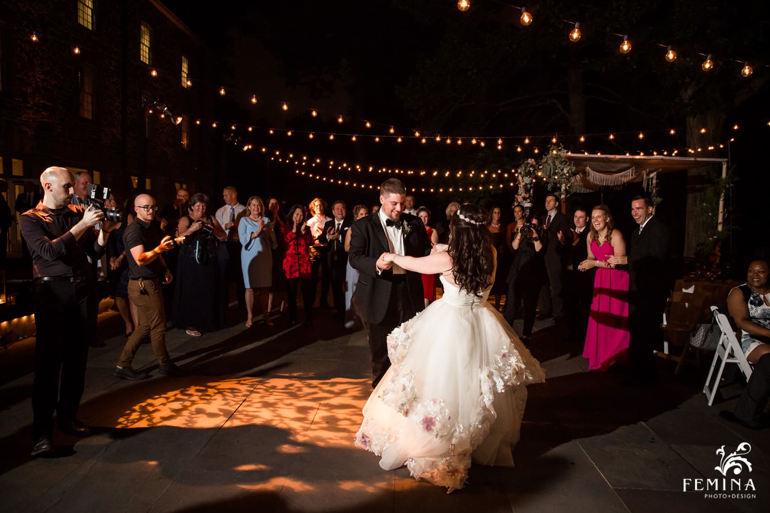 Danielle and Johnny's First Dance at Stone Mill Wedding