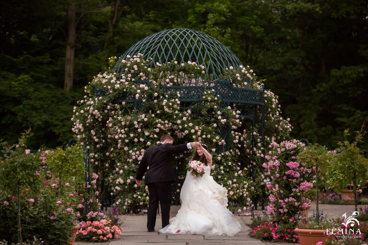 New York Botancial Garden Weddings Femina Photo Design