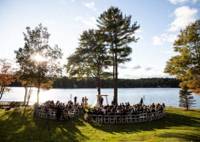 Woodloch Pines Outdoor Wedding Ceremony