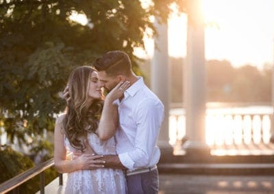 Fairmount Water Works Engagement Photography