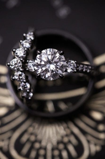 Wedding rings from Union Trust wedding