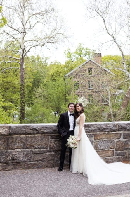 Couple at The Stone Mill at the NYBG